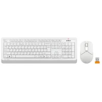 Комплект клавиатура + мышь A4Tech Fstyler FG1012 (белый) фото 2
